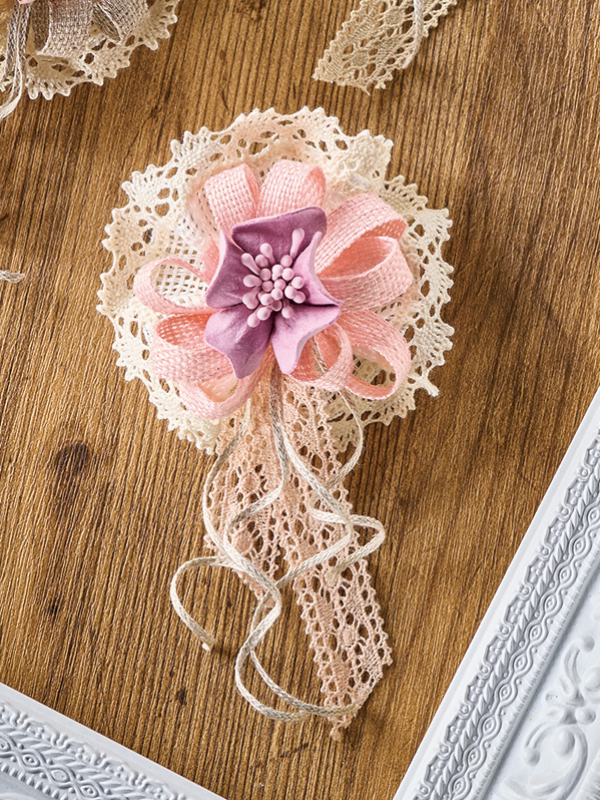 動画付き】造花や布で簡単コサージュの作り方～入学・卒業・結婚式に