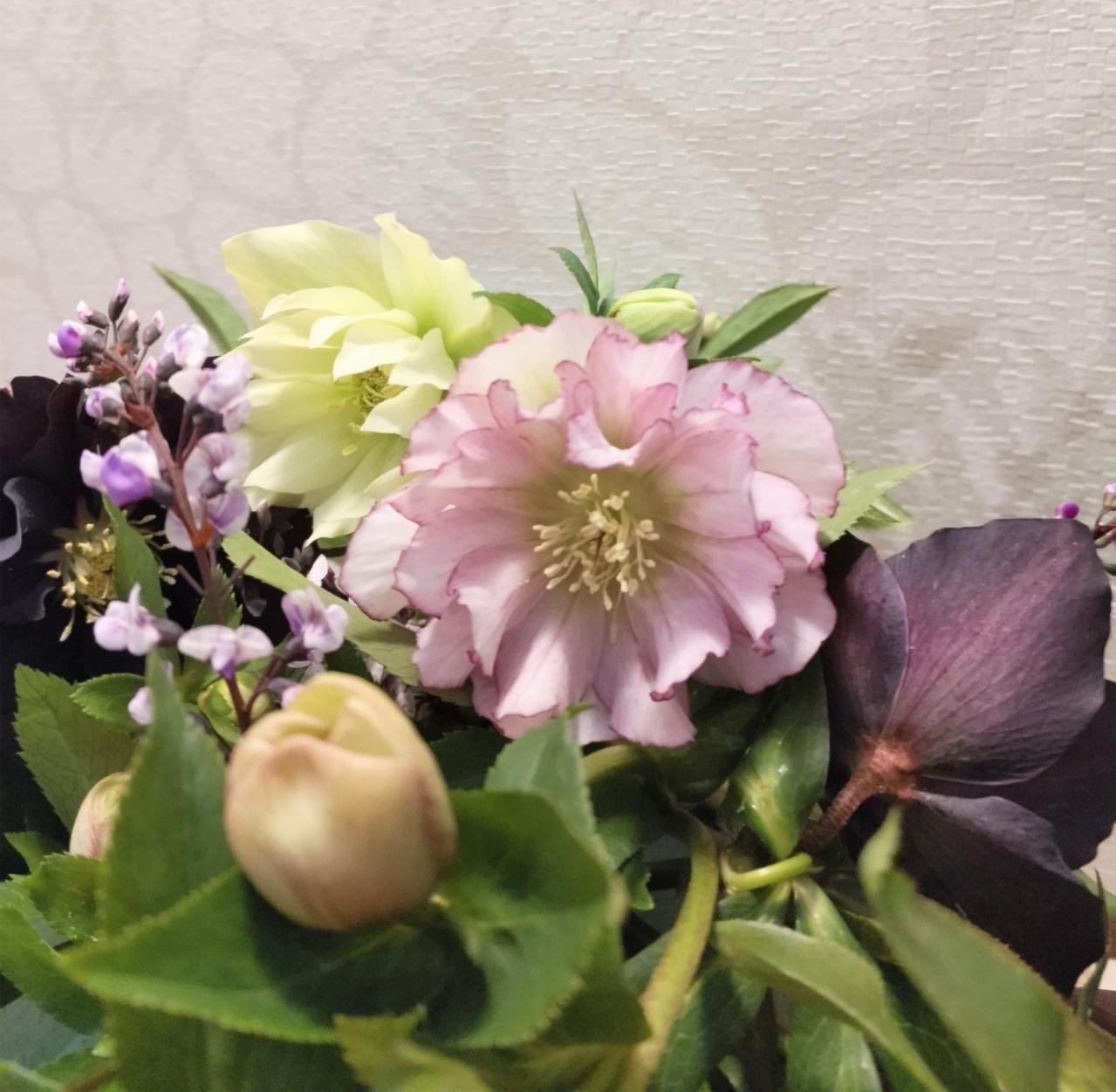 即日☆【造花】MAGIQ(東京堂)/エリーチューリップバンドル ピーチ 
