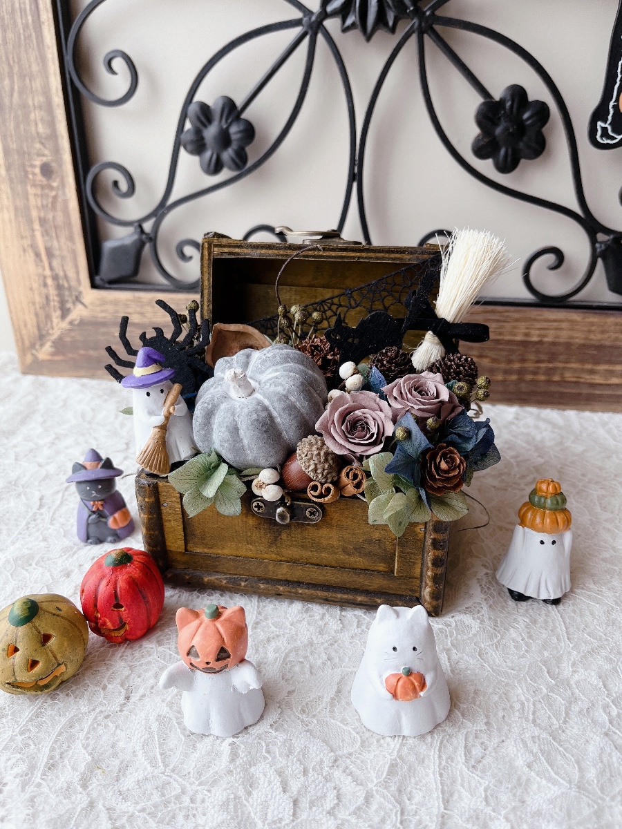 シャビーシックなハロウィンアレンジ