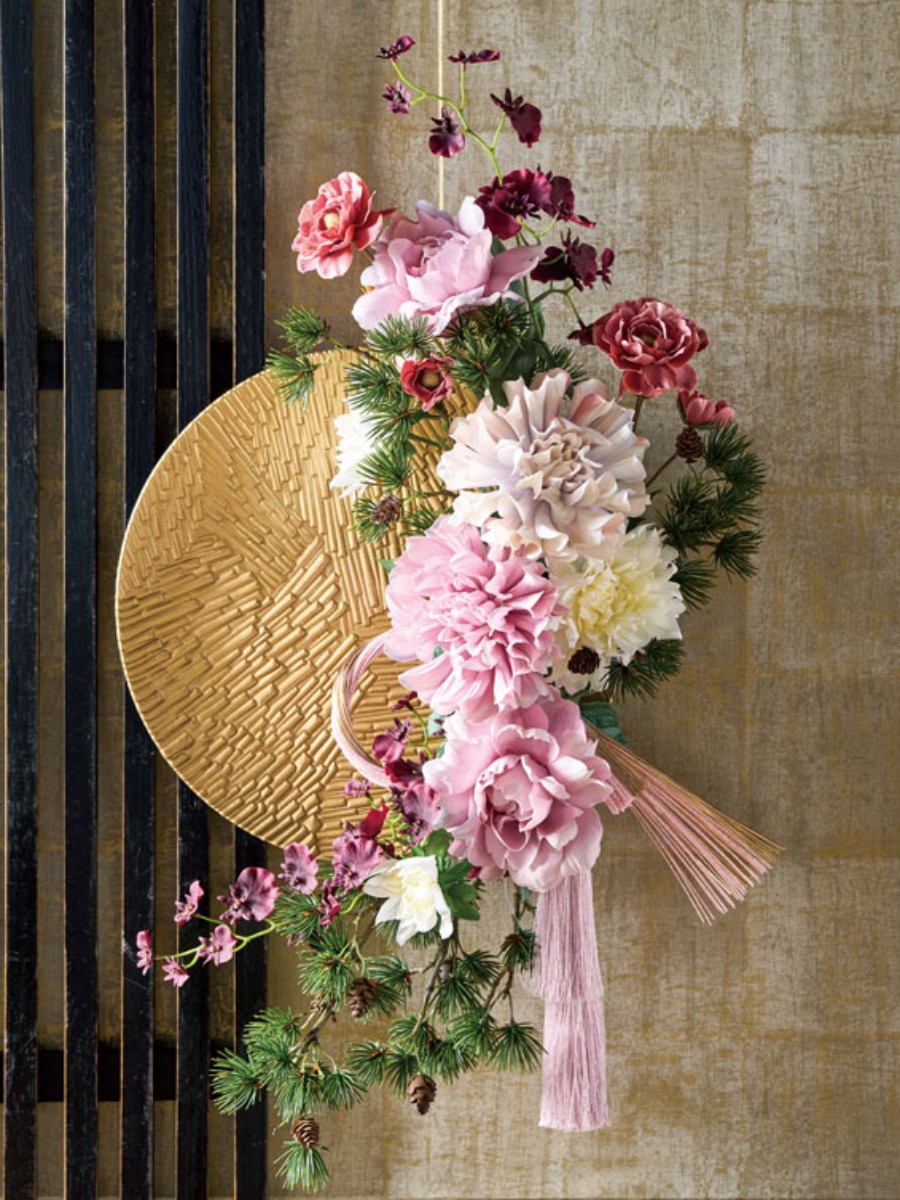 プラベプレート正月飾り｜Fla-co（フラコ） - フラワーアレンジ作品  