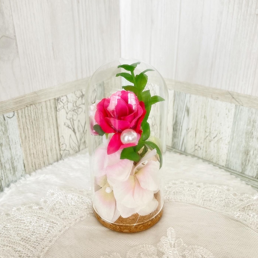 薔薇のガラスドーム
