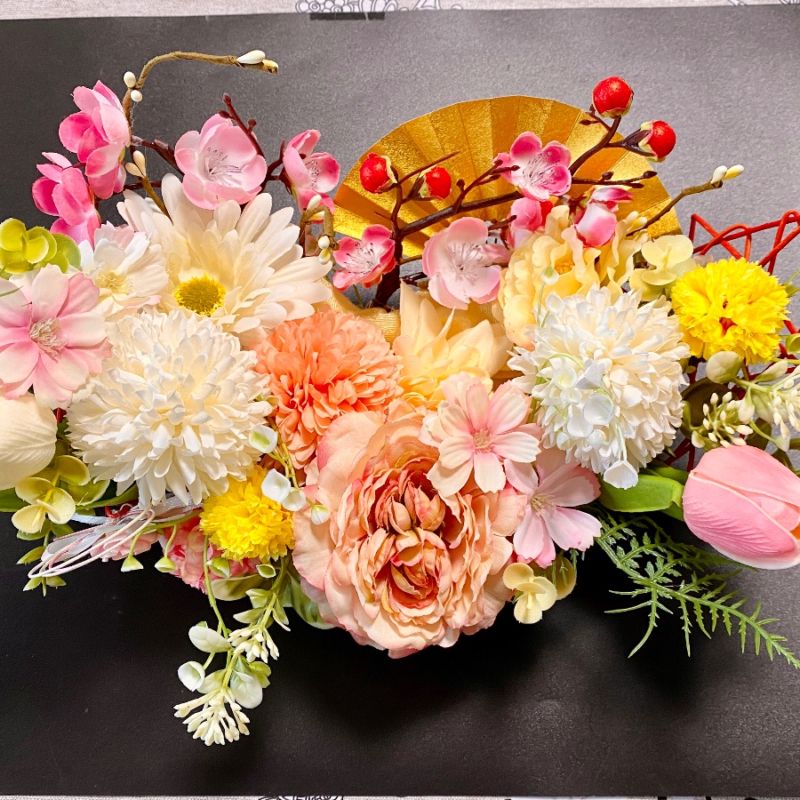 華やかな ひな祭りアレンジメント