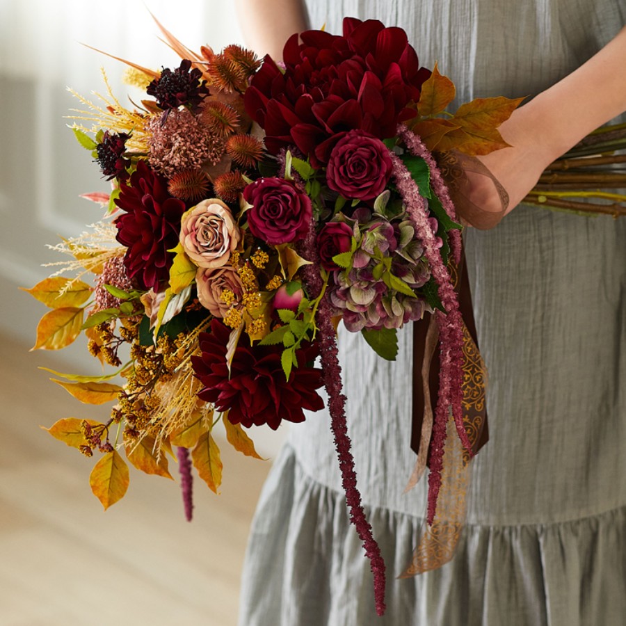 たらこしん クラッチブーケ アーティフィシャルフラワーブーケ 結婚式 たらこしん クラッチブーケ アーティフィシャルフラワーブーケ