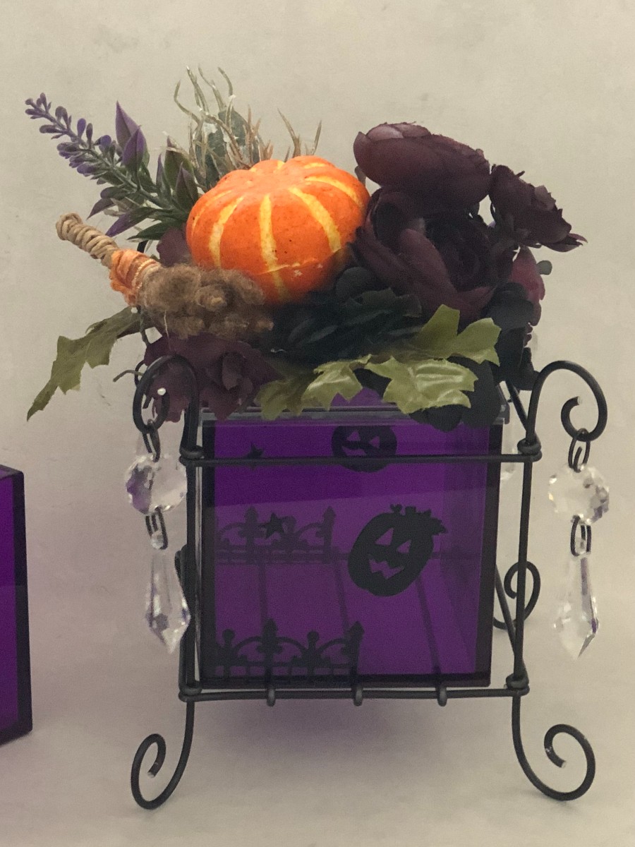 ハロウィンの小物入れ