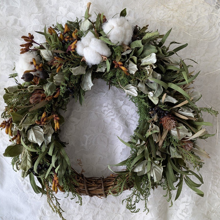 森のリース｜Fla-co（フラコ） - フラワーアレンジ作品投稿サイト