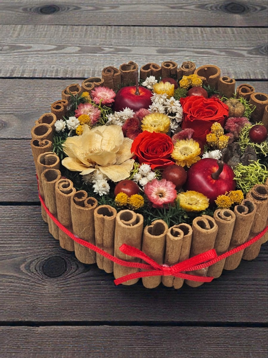 シナモンのタルトアレンジメント｜Fla-co（フラコ） - フラワー