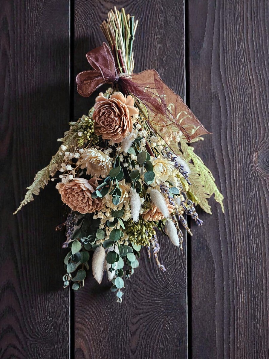 ラベンダーとユーカリのスワッグ｜Fla-co（フラコ） - フラワー