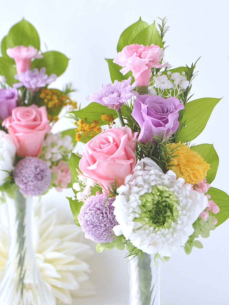 プリザの仏花