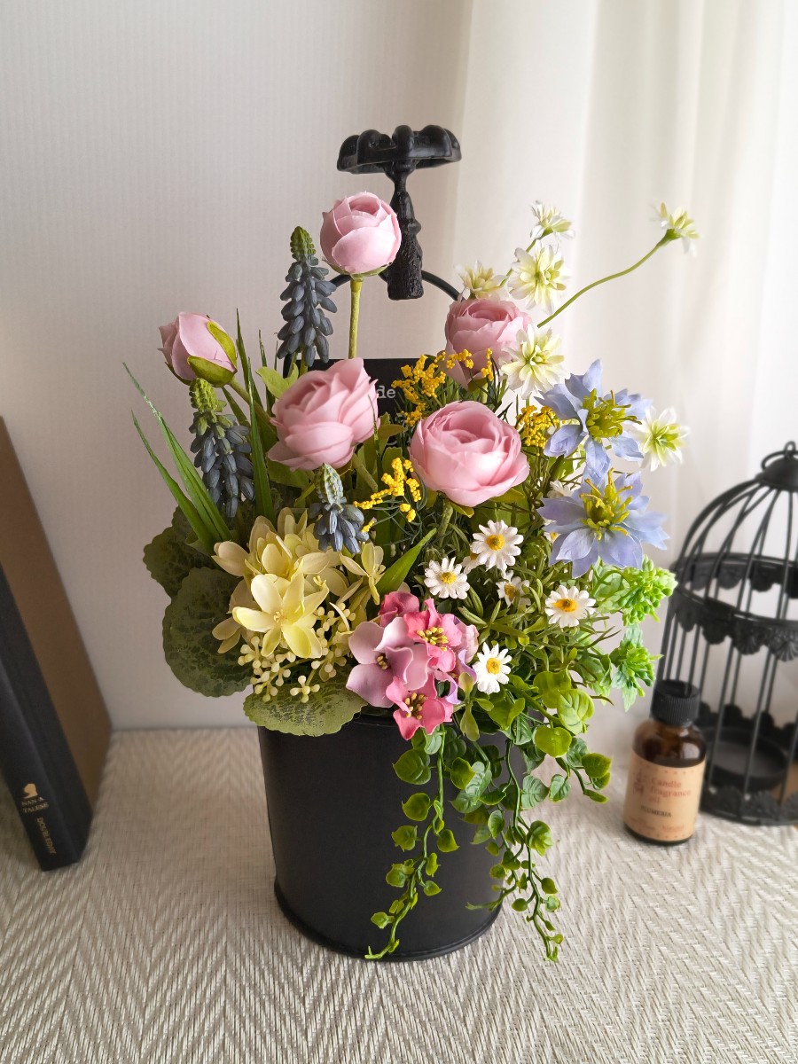 アーティフィシャルフラワーで寄せ植え｜Fla-co（フラコ） - フラワー