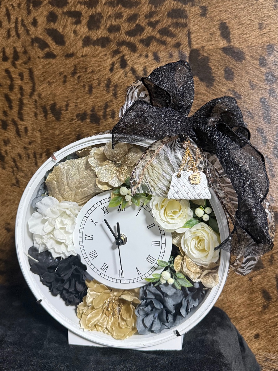 初めて手抜きの簡単花時計