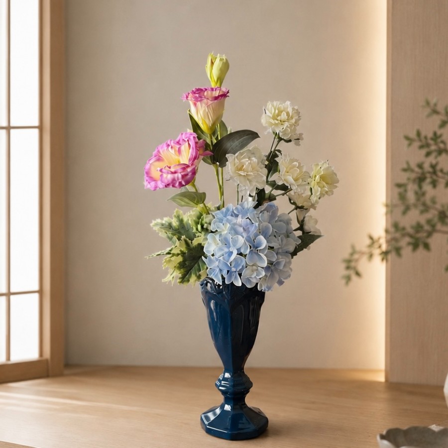 仏花にもインテリアにも｜紫陽花とトルコキキョウ