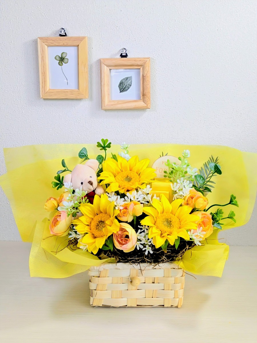 ひまわりの花畑BOX