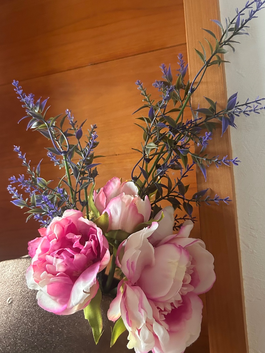 芍薬で楽しむ子どもの日