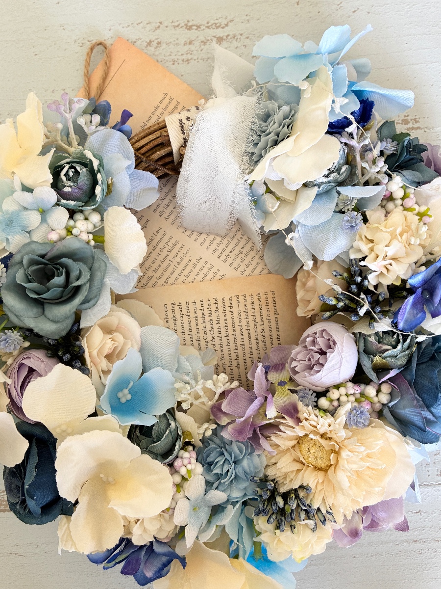 初夏の涼やか紫陽花リース｜Fla-co（フラコ） - フラワーアレンジ作品