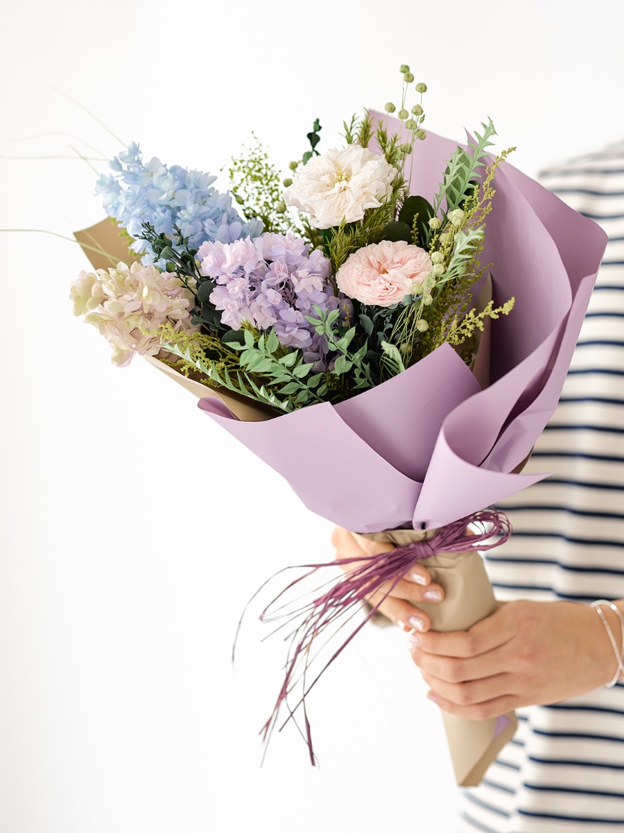 カシワバアジサイの花束