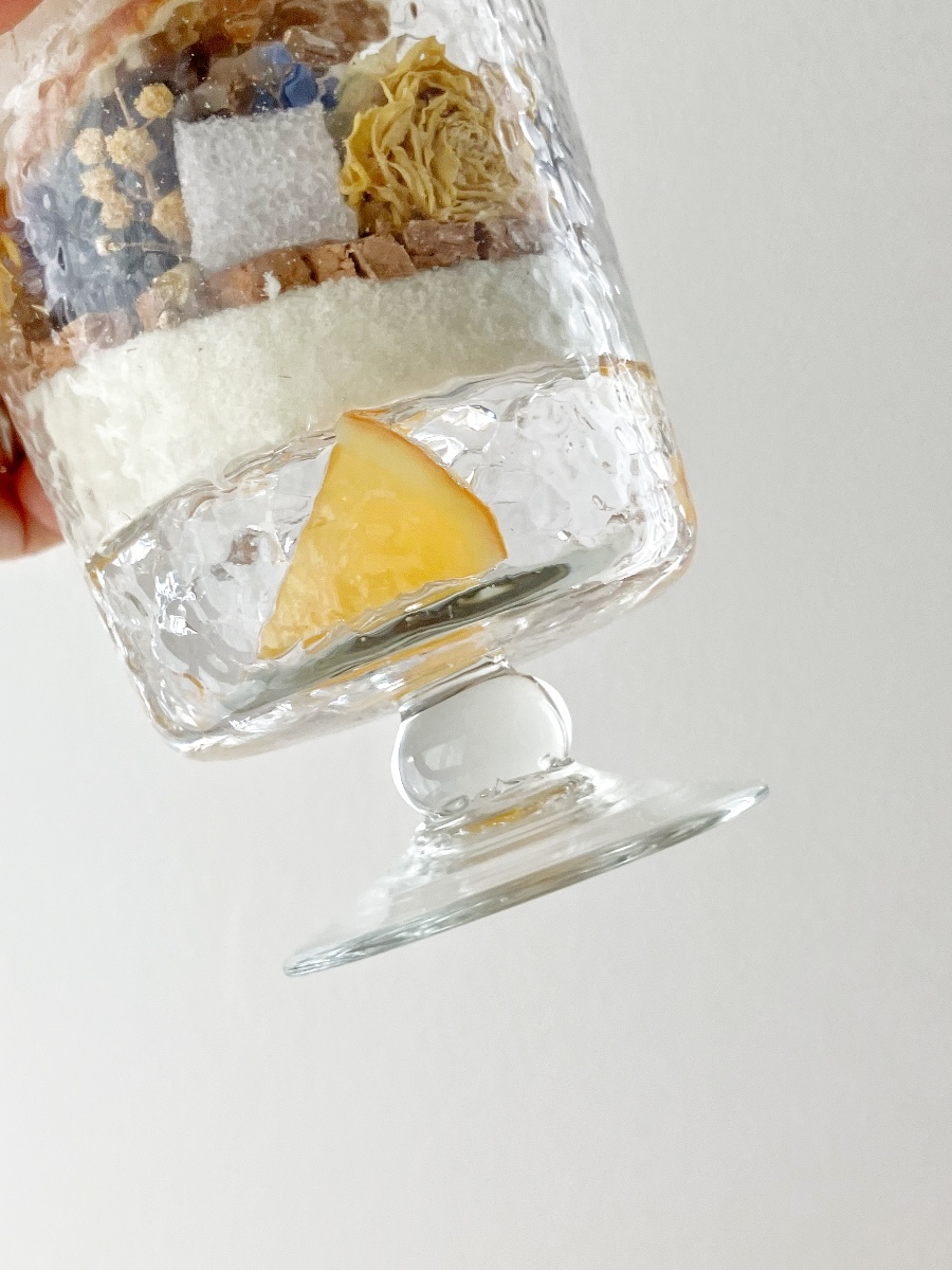 夜のカフェテラス