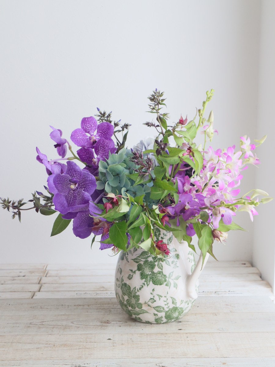 ランの夏の草花