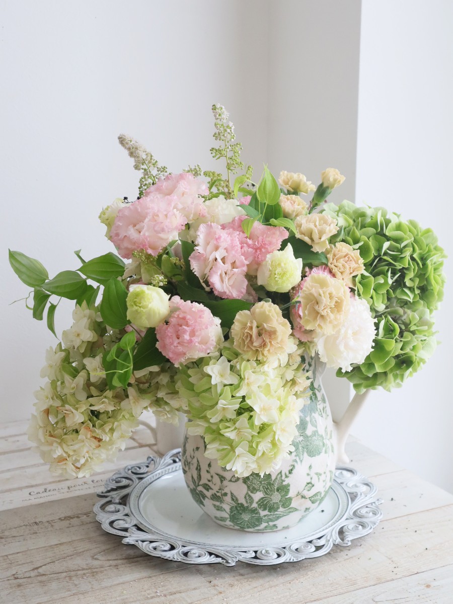 あじさいを活ける