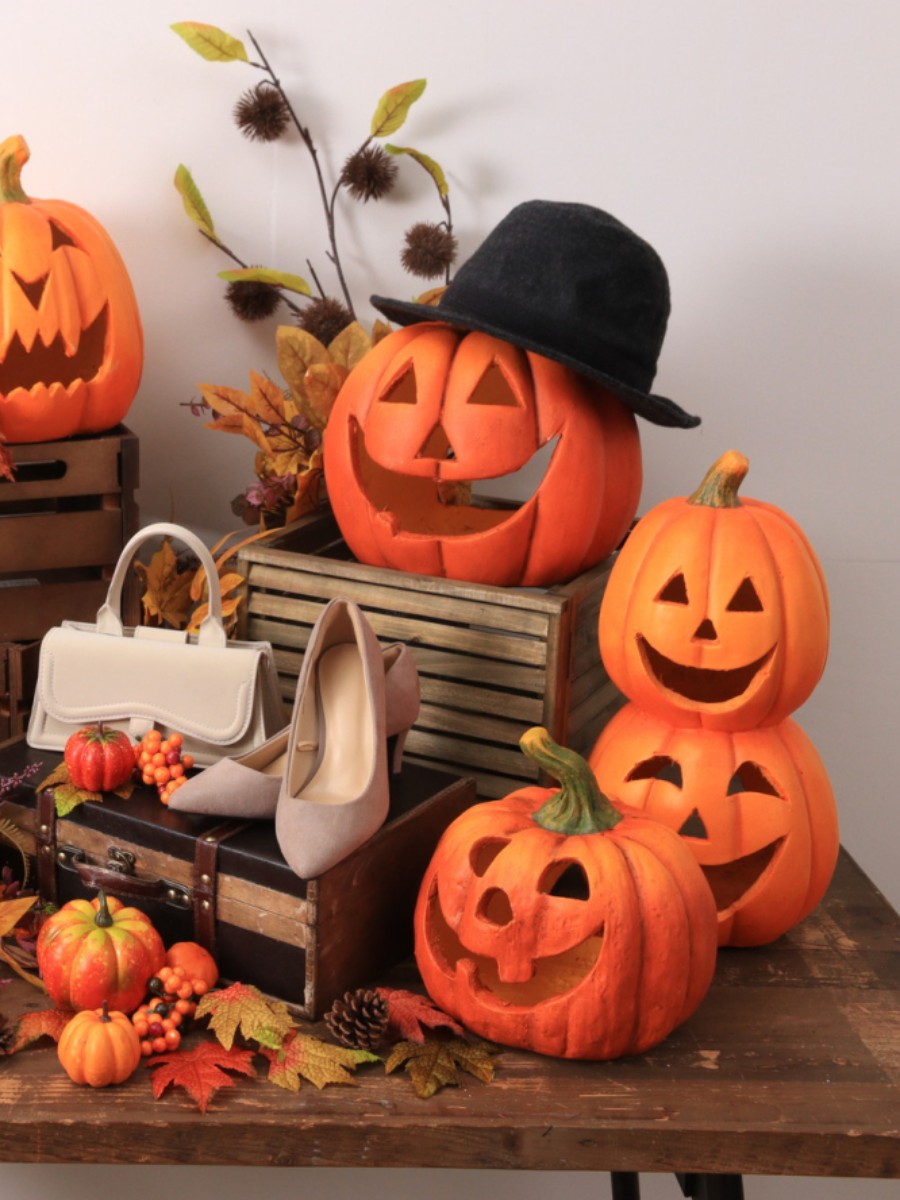 ハロウィンアパレルテーブルディスプレイ