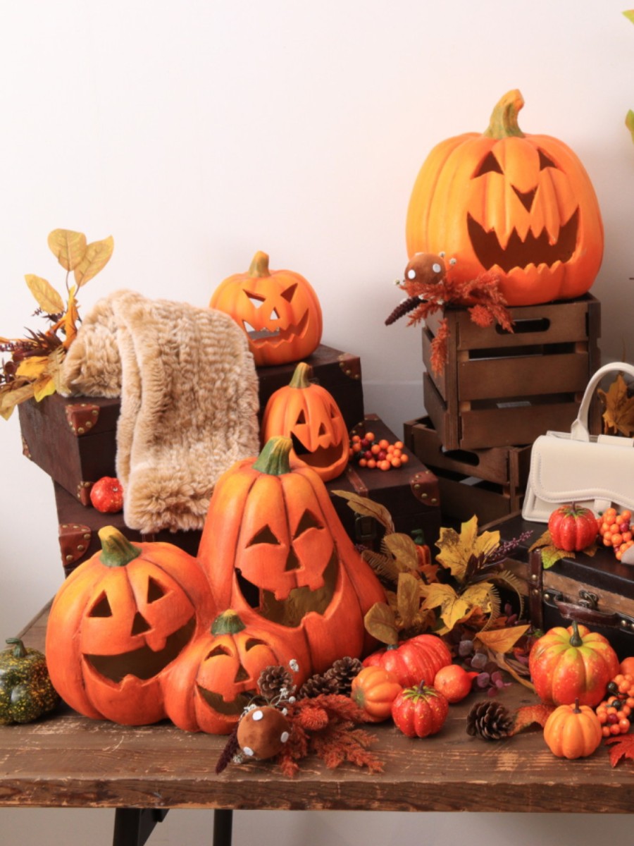 ハロウィンアパレルテーブルディスプレイ