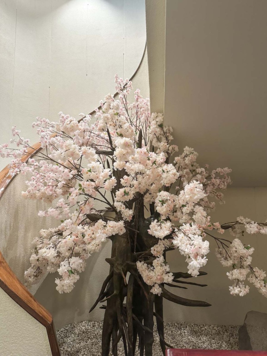 大型フラワーディスプレイ　桜