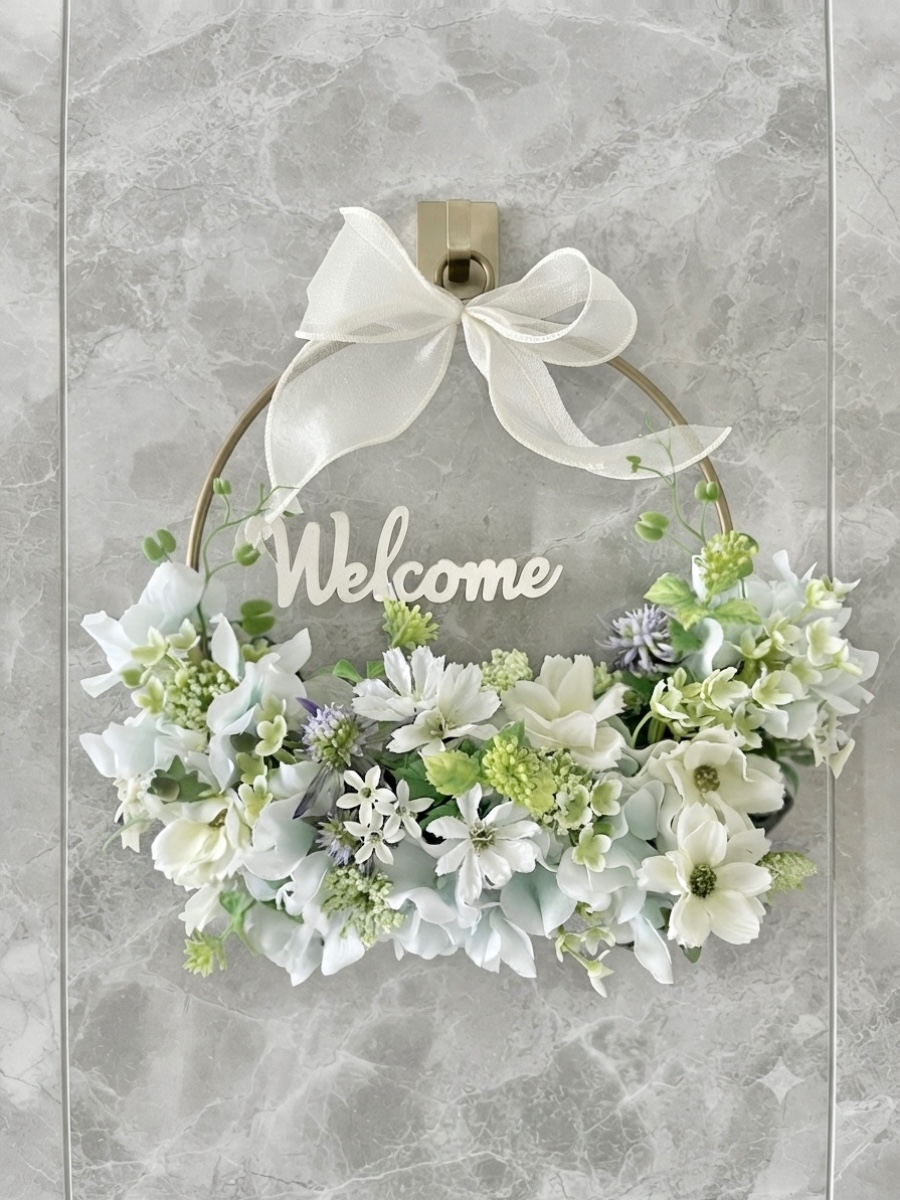 爽やかなwelcomeリース