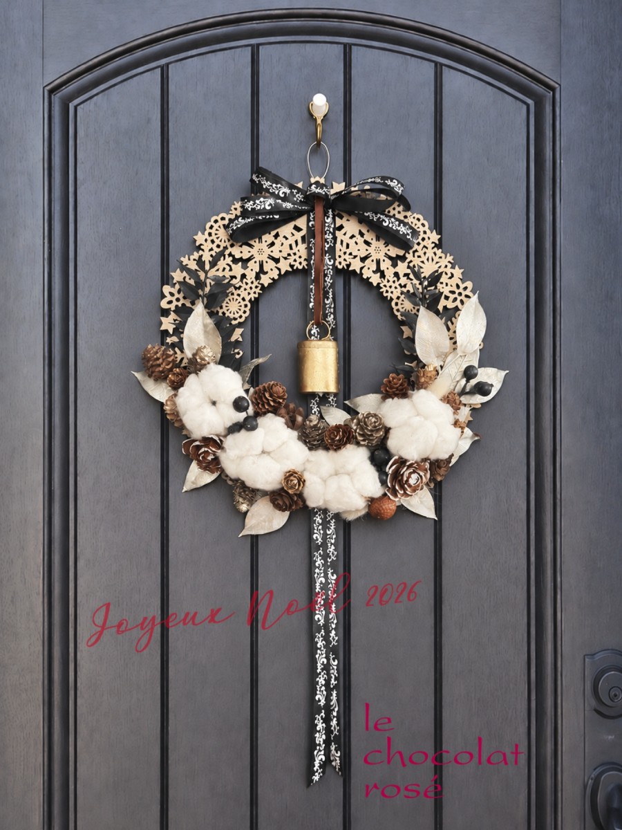 ☆Noël2026☆Cozy Natural Wreath