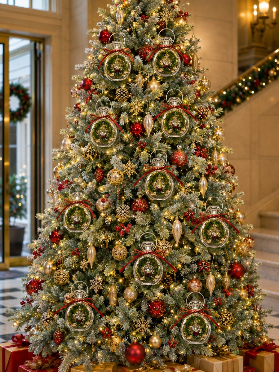 「天使のきらめき」クリスマスアレンジ プロフーモリベラに、ガラスのキラキラパーツ✨で作った小さな天使を入れたクリスマスアレンジ。

透明なケースのプロフーモリベラの中に、クリスマスカラーのグリーンや赤、そして光を受けてきらめくガラスパーツ Hacocoro