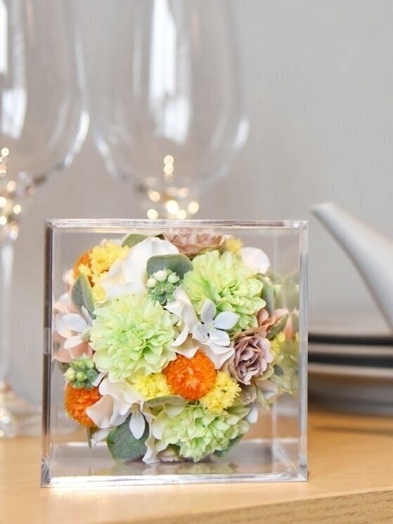 ”造花”で花のある暮らしをプレゼント～HANA CUBE～②