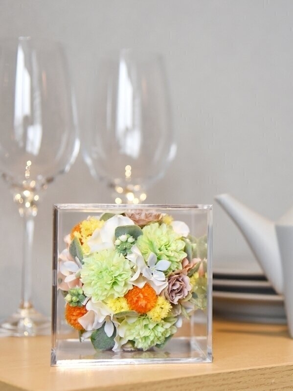 ”造花”で花のある暮らしをプレゼント～HANA CUBE～②