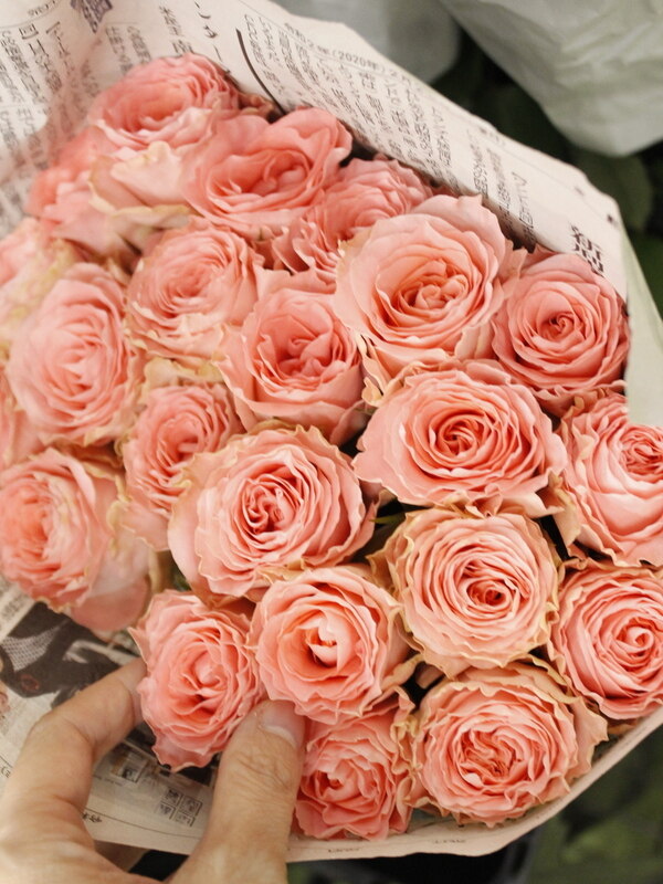 薔薇生花 まこペコ バラ マルゴー 2020/10/5入荷分｜Fla-co（フラコ） - フラワーアレンジ