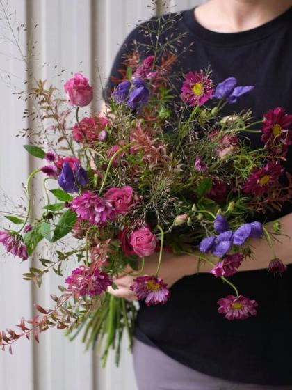 生花 トリカブト 紫 有毒植物です 商品説明を必ずご確認下さい 通販 はなどんやアソシエ