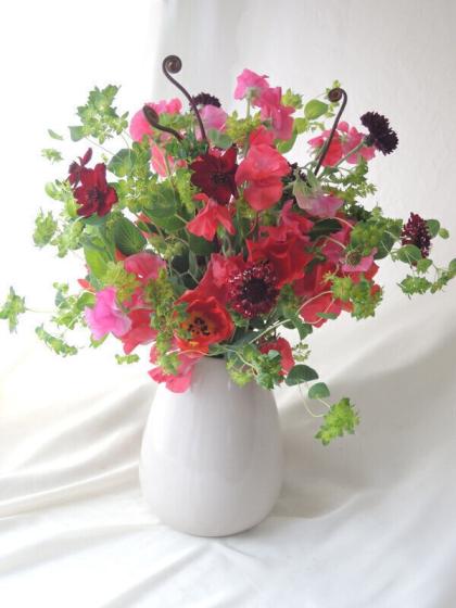 生花 スイトピー 赤 スカーレットなど Ot 通販 はなどんやアソシエ