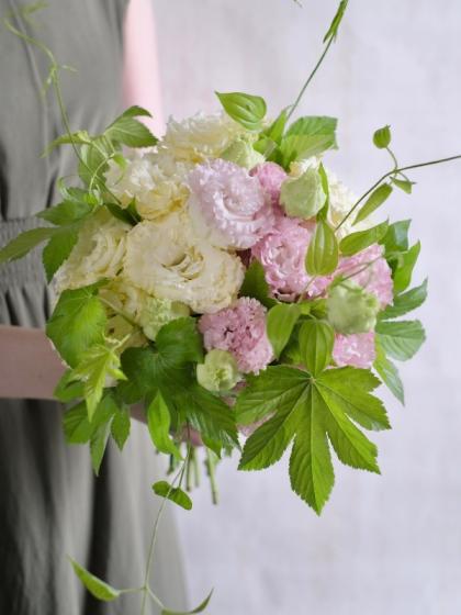 生花 トルコギキョウ 淡ピンク 八重フリンジ ボヤージュ セレブなど 通販 はなどんやアソシエ