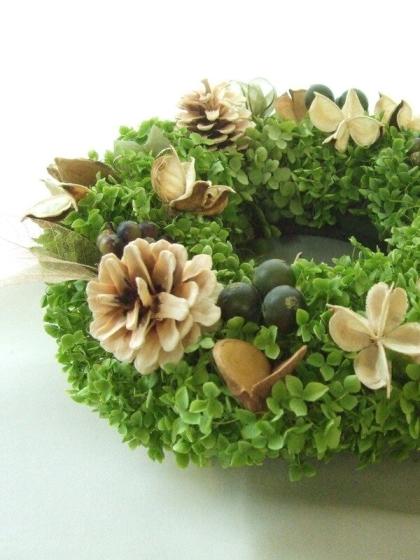 ハートリース SG Wonder zone/藤づるリース ハートL(旧607-015)/132-607111-0 - 花材