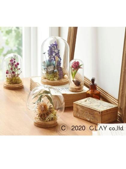 即日☆クレイ/Glass Dome with Cork 12φ12H CLEAR/777-433-000 