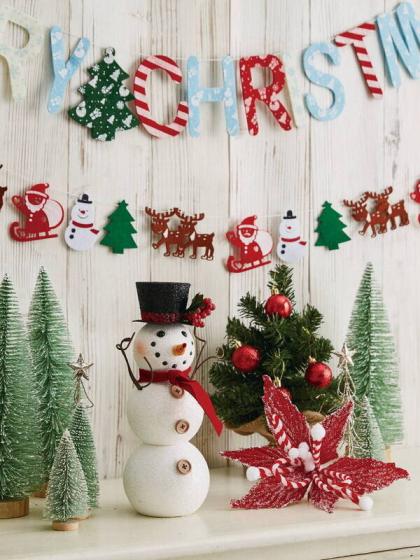 YDM/クリスマスフレンズガーランド/CL-1093 - 花材通販はなどんやアソシエ