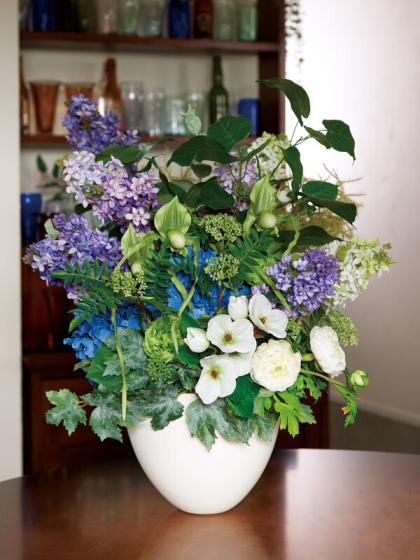 造花】アスカ/ライラック ブルーパープル/A-34118-9P - 花材通販はなど