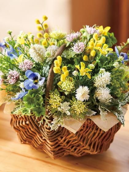 即日☆【造花】MAGIQ東京堂/四葉クローバー GREEN/FG008198 - 花材通販