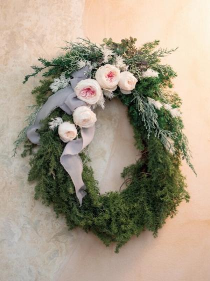 プリザーブド】大地農園/ローズ・てまり・ミルフィーユ 8輪 シャンパン