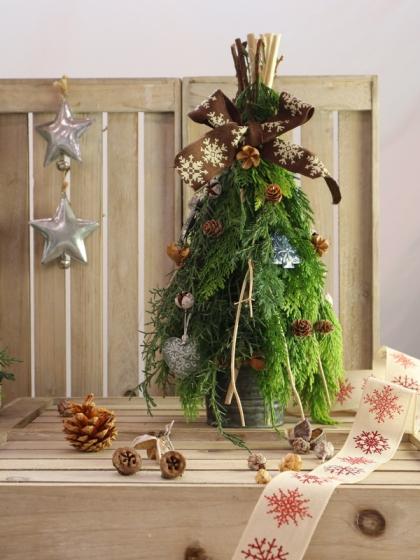 直前!/】長作園のコニファー スワッグMIX 40cm程度 束単位【FJ】 - 花