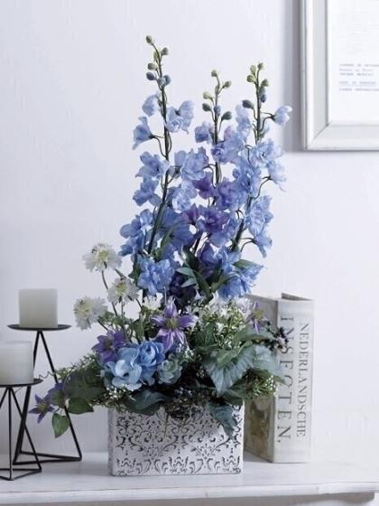 造花】アスカ/デルフィニウム #007 パープル/A-33932-7 - 花材通販は