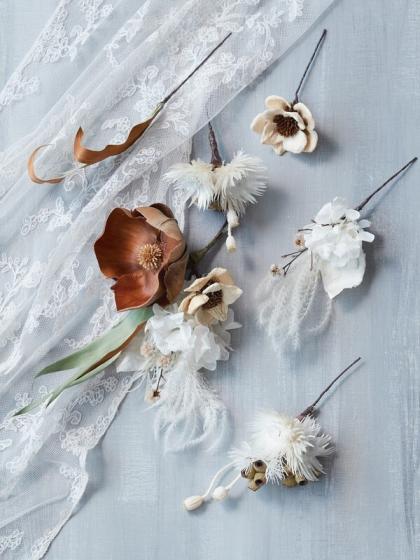 お花のハンドメイド2点 dbfcee27ead3b92ae061674bce6d8b