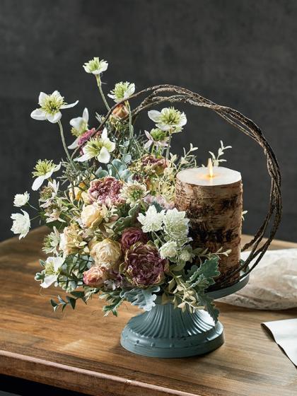 即日☆【造花】MAGIQ東京堂/ツイッグバンドル #8 BROWN 6本/FG005221