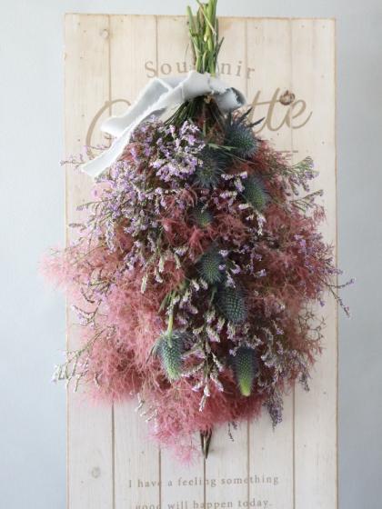 生花】スモークツリーファー2ピンク M60cm程度 星野さん【IT-29】 - 花