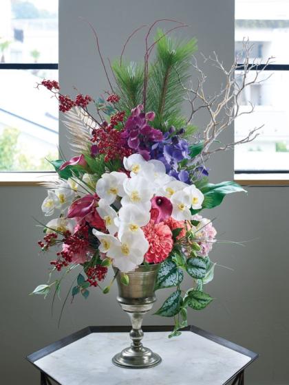 造花】東京堂/ファレノジュリアーノL #1 WHITE /FW093614-001 - 花材