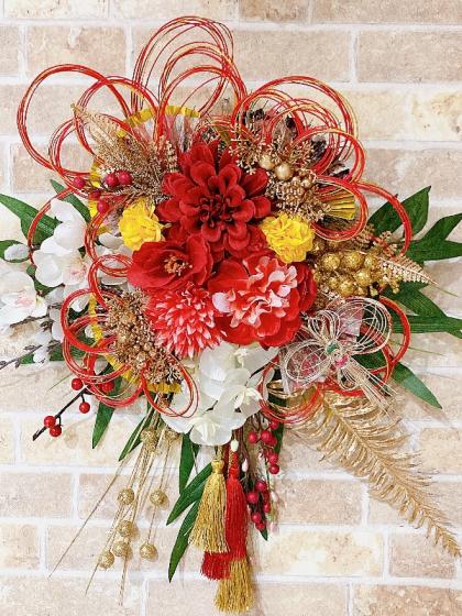 即日☆ダブルタッセルS ゴールド HF23510/GD/25-1329-100 - 花材通販は