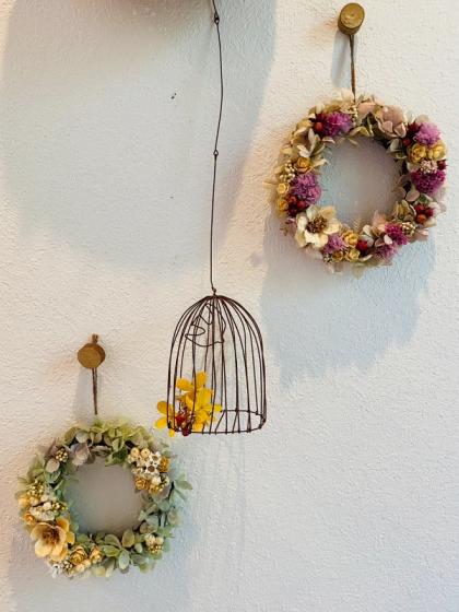 即日☆【プリザーブド】大地農園/スターチス 30g ピンク/02450-100