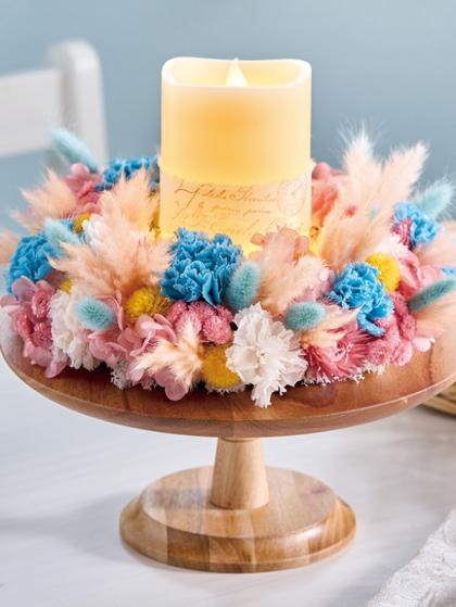 即日☆【プリザーブド】フィンランドモス #46 ミルキーピンク