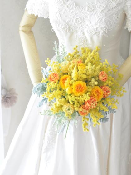 ミモザ出品 ミモザ フェイクフラワー 造花 リアル キレイ 黄色い花 おしゃれ